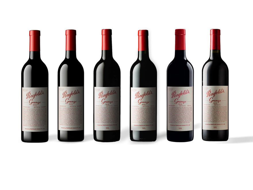 Penfolds 'Grange' Ultimate 6 Pack - Even Vintages - 2020, 2018, 2016, 2014, 2012 & 2010