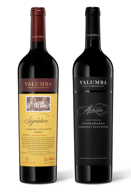 Yalumba Museum Release Twin Pack - 2015 The Signature & 2015 The Menzies