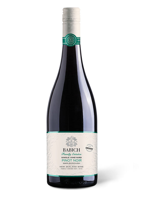 Babich 'Family Estates' Single Vineyard Organic Pinot Noir 2018