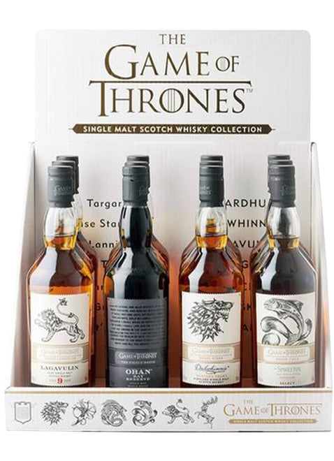 Game of Thrones Single Malt Scotch Whisky Mixed Pack
